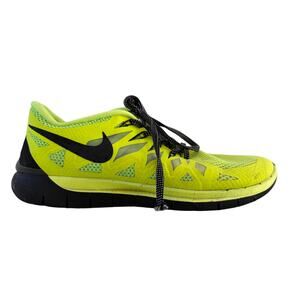 Nike Free 5.0 Running Shoes Mens Size 11 Volt Neon Green Black